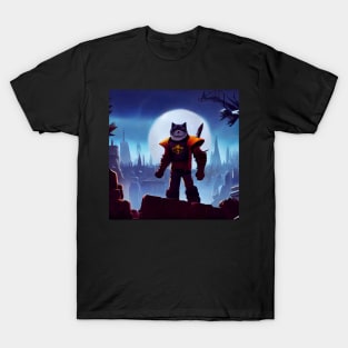 Aaron Da Fur the Protector Cat T-Shirt